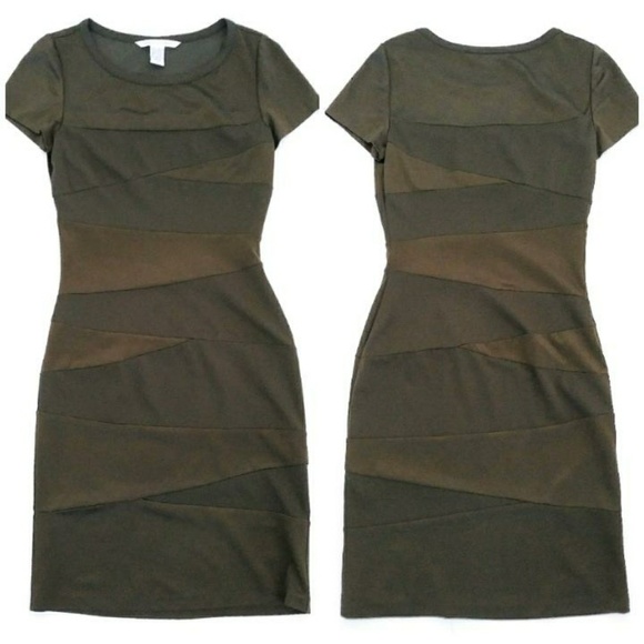 Diane Von Furstenberg Olive Green Dress - Picture 4 of 7